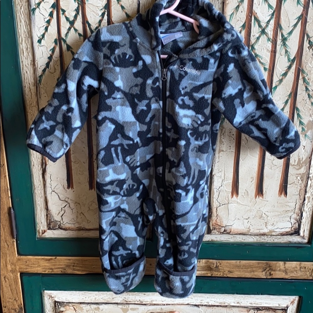 Baby boy Columbia fleece warmup suit